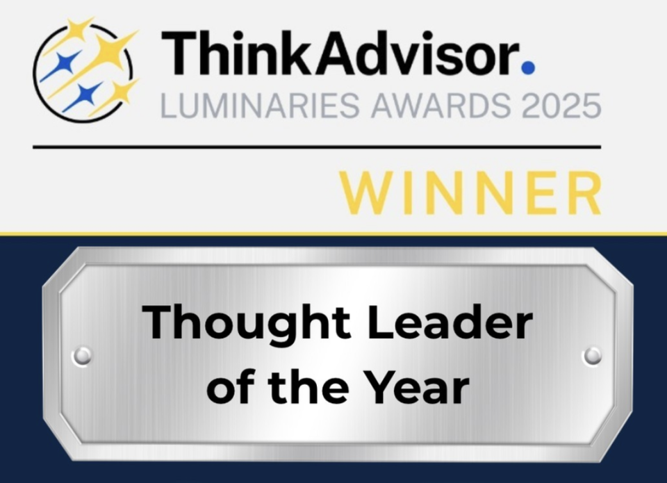 Think Advisor - Luminaries Thought Leader of the Year - 2025
