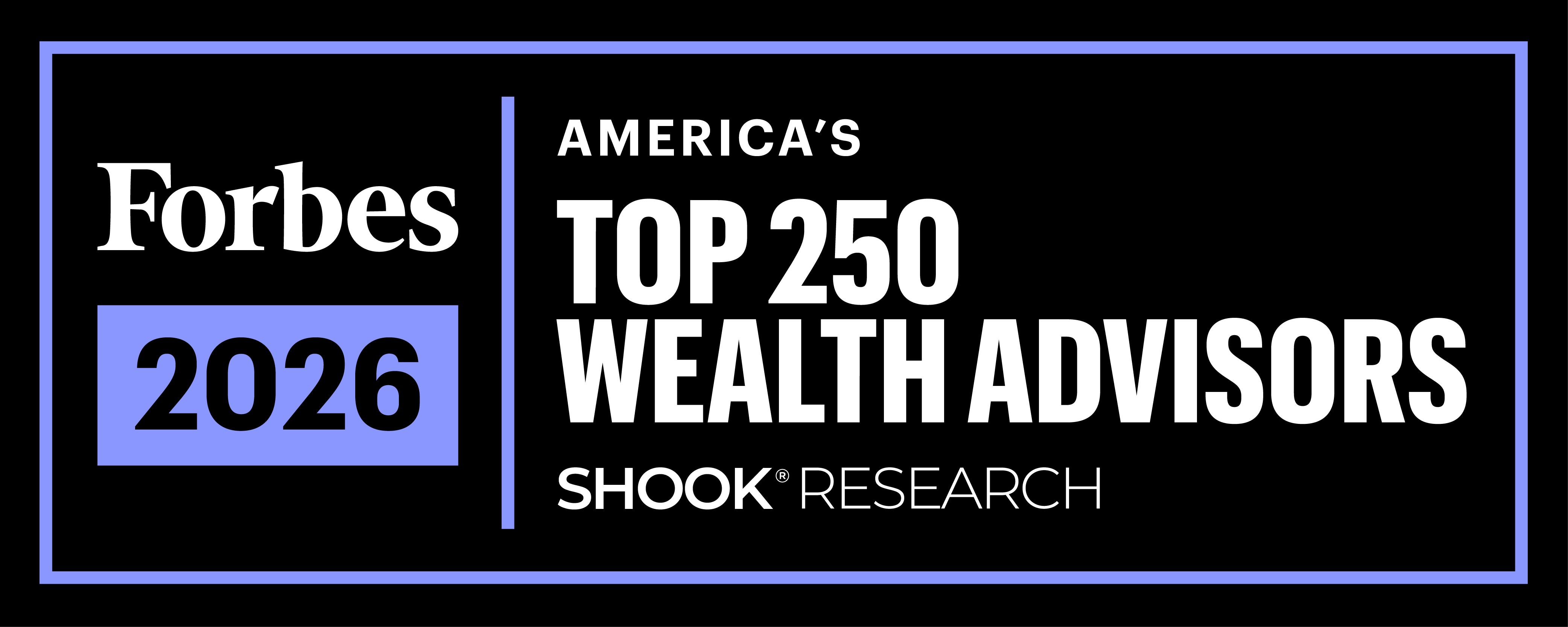 Forbes - Top 250 Wealth Advisors - Horizontal Black